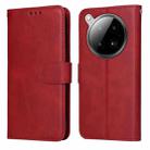 For Infinix Zero 40 4G / 5G Classic Calf Texture Flip Leather Phone Case(Red) - 1