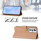 For Cubot Max 5 Skin Feel Solid Color Leather Phone Case with Lanyard(Nude) - 3