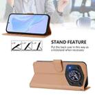 For Cubot A30 Skin Feel Solid Color Leather Phone Case with Lanyard(Nude) - 3