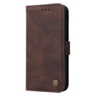 For Tecno Spark Go 1 / Pop 9 / Spark Go 2025 Skin Feel Life Tree Metal Button Leather Phone Case(Brown) - 2