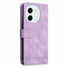 For Tecno Spark 30 5G / Pova 6 Neo 5G Skin Feel Life Tree Metal Button Leather Phone Case(Purple) - 3