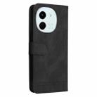 For Tecno Spark 30 5G / Pova 6 Neo 5G Skin Feel Life Tree Metal Button Leather Phone Case(Black) - 3