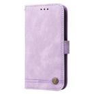 For Infinix Hot 50 4G Skin Feel Life Tree Metal Button Leather Phone Case(Purple) - 2