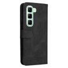For Infinix Hot 50 5G Skin Feel Life Tree Metal Button Leather Phone Case(Black) - 3