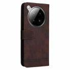 For Infinix Zero 40 4G / 5G Skin Feel Life Tree Metal Button Leather Phone Case(Brown) - 3