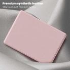 For MacBook Pro 14 inch A2918 / A2992 Business Magnetic Holder PC + PU Laptop Protective Case(Pink) - 2