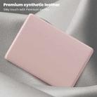 For MacBook Pro 16.2 inch A2991 / A2485 Business Magnetic Holder PC + PU Laptop Protective Case(Pink) - 2