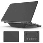 For MacBook Pro 16.2 inch A2991 / A2485 Business Magnetic Holder PC + PU Laptop Protective Case(Grey) - 1