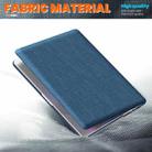 For MacBook Pro 16.2 inch A2991 / A2485 Fabric Magnetic Holder Laptop Protective Case(Navy Blue) - 3