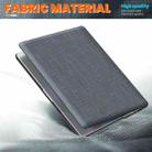 For MacBook Pro 16.2 inch A2991 / A2485 Fabric Magnetic Holder Laptop Protective Case(Grey) - 3