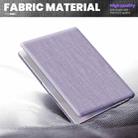 For MacBook Pro 16.2 inch A2991 / A2485 Fabric Magnetic Holder Laptop Protective Case(Purple) - 3
