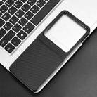For Infinix Zero Flip PU Leather PC Phone Case(Black) - 2