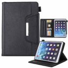 For iPad mini 6 / mini 2024 Hardware Buckle Smart Leather Tablet Case(Black) - 1