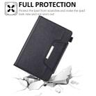 For iPad mini 6 / mini 2024 Hardware Buckle Smart Leather Tablet Case(Black) - 3