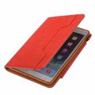 For iPad mini 6 / mini 2024 Hardware Buckle Smart Leather Tablet Case(Red) - 2