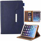 For iPad mini 6 / mini 2024 Hardware Buckle Smart Leather Tablet Case(Royal Blue) - 1