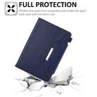 For iPad mini 6 / mini 2024 Hardware Buckle Smart Leather Tablet Case(Royal Blue) - 3