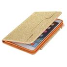 For iPad mini 6 / mini 2024 Hardware Buckle Smart Leather Tablet Case(Glitter Gold) - 2