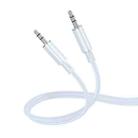 Borofone BL21 AUX 3.5mm Audio Adapter Cable, Length: 1m(Blue) - 1