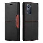 For Realme 9i GQUTROBE G01 RFID Anti-theft Leather Phone Case(Black) - 2