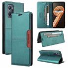 For Realme 9i GQUTROBE G01 RFID Anti-theft Leather Phone Case(Green) - 1