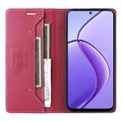 For Realme 12 5G / 12 Lite GQUTROBE G01 RFID Anti-theft Leather Phone Case(Red) - 3