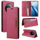 For Realme 12 Pro+ GQUTROBE G01 RFID Anti-theft Leather Phone Case(Red) - 1