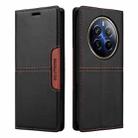 For Realme 12 Pro+ GQUTROBE G01 RFID Anti-theft Leather Phone Case(Black) - 2