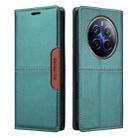 For Realme 12 Pro+ GQUTROBE G01 RFID Anti-theft Leather Phone Case(Green) - 2