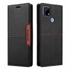 For Realme C15 GQUTROBE G01 RFID Anti-theft Leather Phone Case(Black) - 2