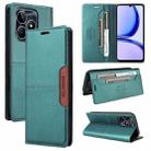 For Realme C53 4G GQUTROBE G01 RFID Anti-theft Leather Phone Case(Green) - 1