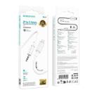 Borofone BL21 8 Pin to 3.5mm Digital Audio Conversion Cable, Length: 1m(White) - 3