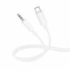 Borofone BL21 Type-C to 3.5mm Digital Audio Conversion Cable, Length: 1m(White) - 1