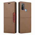 For OPPO A53 / A53s GQUTROBE G01 RFID Anti-theft Leather Phone Case(Brown) - 2