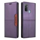 For OPPO A53 / A53s GQUTROBE G01 RFID Anti-theft Leather Phone Case(Purple) - 2