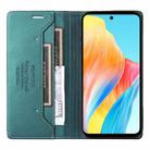 For OPPO A58 4G GQUTROBE G01 RFID Anti-theft Leather Phone Case(Green) - 3