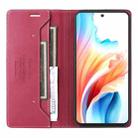 For OPPO A79 5G GQUTROBE G01 RFID Anti-theft Leather Phone Case(Red) - 3