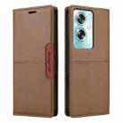 For OPPO A79 5G GQUTROBE G01 RFID Anti-theft Leather Phone Case(Brown) - 2