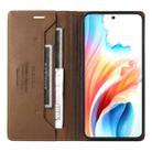 For OPPO A79 5G GQUTROBE G01 RFID Anti-theft Leather Phone Case(Brown) - 3