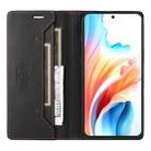 For OPPO A79 5G GQUTROBE G01 RFID Anti-theft Leather Phone Case(Black) - 3