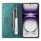 For OPPO Reno12 5G Global GQUTROBE G01 RFID Anti-theft Leather Phone Case(Green) - 3