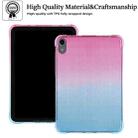 For iPad mini 6 / mini 2024 Square Gradient TPU Tablet Case(Pink Gradient Green) - 3