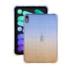 For iPad mini 6 / mini 2024 Square Gradient TPU Tablet Case(Blue Gradient Yellow) - 1