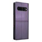 For Google Pixel 7 Pro GQUTROBE G01 RFID Anti-theft Leather Phone Case(Purple) - 3