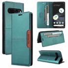 For Google Pixel 7 Pro GQUTROBE G01 RFID Anti-theft Leather Phone Case(Green) - 1