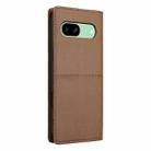 For Google Pixel 8a GQUTROBE G01 RFID Anti-theft Leather Phone Case(Brown) - 3