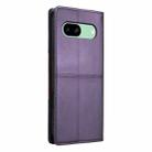 For Google Pixel 8a GQUTROBE G01 RFID Anti-theft Leather Phone Case(Purple) - 3