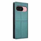 For Google Pixel 9 / 9 Pro GQUTROBE G01 RFID Anti-theft Leather Phone Case(Green) - 3