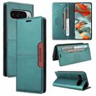 For Google Pixel 9 Pro XL GQUTROBE G01 RFID Anti-theft Leather Phone Case(Green) - 1