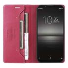 For Sony Xperia 1 II GQUTROBE G01 RFID Anti-theft Leather Phone Case(Red) - 3